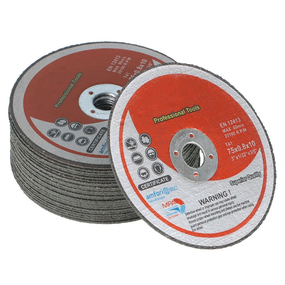 25 Pack Cut Off Wheels for Die Grinder (3"x1/32"x3/8")