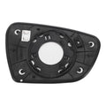 Heated Left Side White Mirror Glass for KIA Ceed (2012–2018)