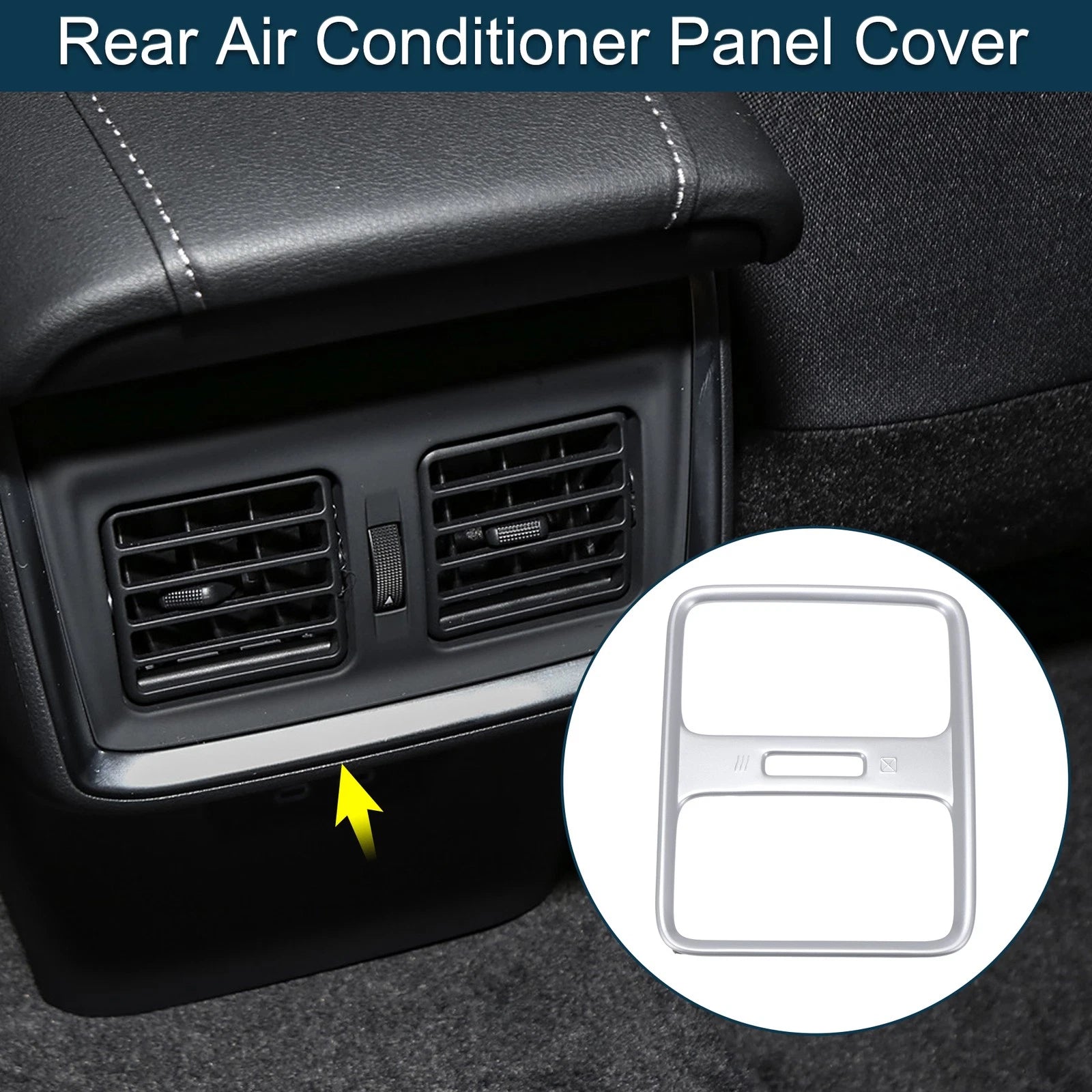 Rear Air Conditioner Panel Cover Replacement for Honda Vezel RV3-6 (2014–2022)