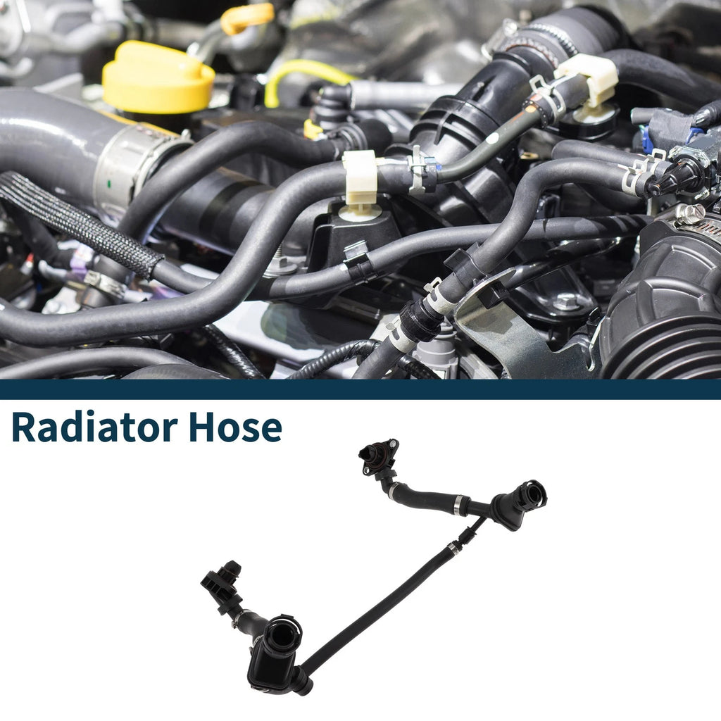 Radiator Hose Replacement for BMW 550i (2013–2019) Rubber 1 Piece
