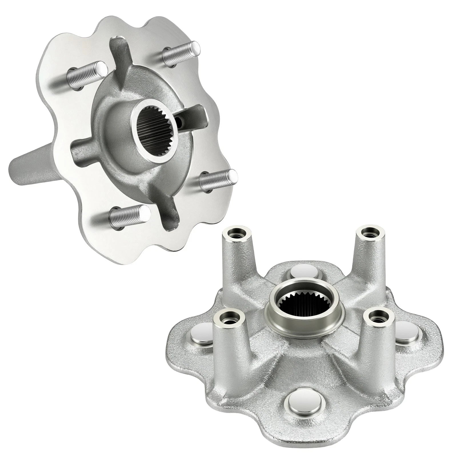2pcs Front Wheel Hub for Yamaha Grizzly YFM350 YFM400 YFM450 (2007–2014)