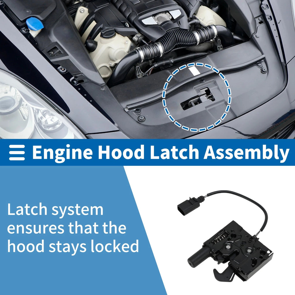Hood Latch Assembly for Audi A6 (2020–2024) Replacement OEM Fit