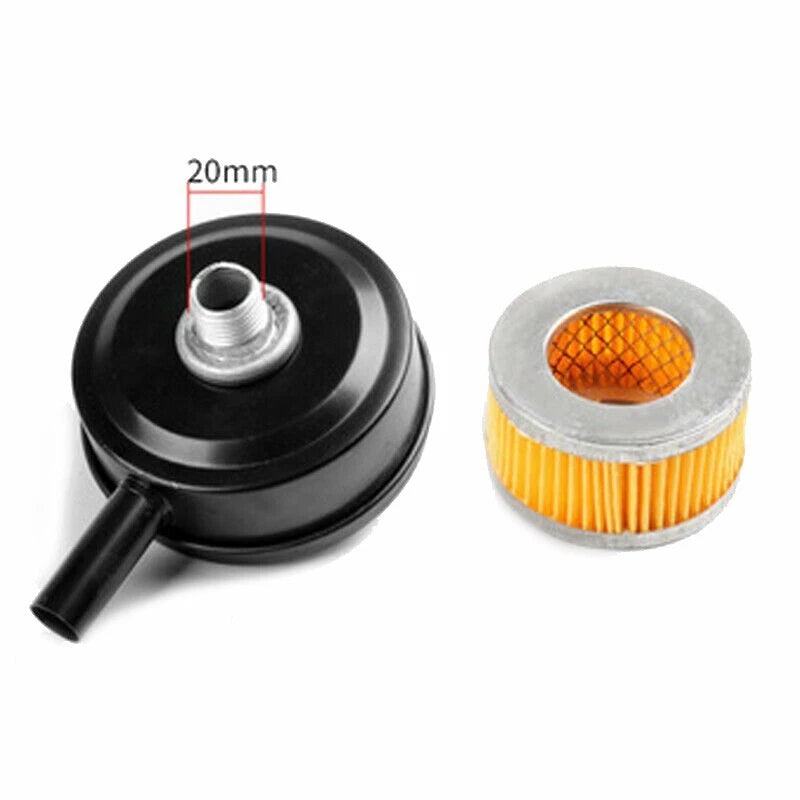 Air Compressor Intake Filter Noise Muffler Silencer for