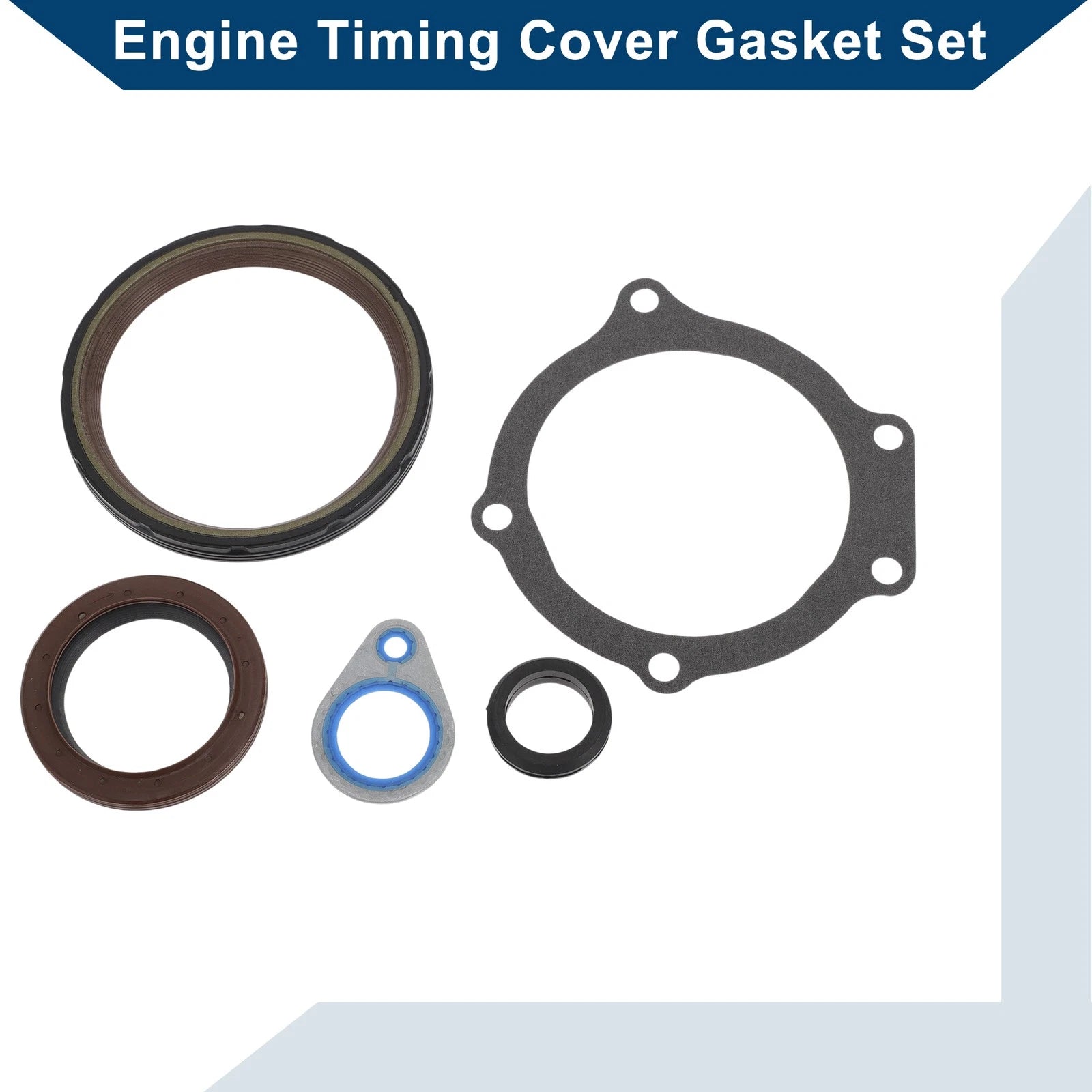Engine Timing Cover Gasket Set for GMC Envoy 2004-2009 1 Set