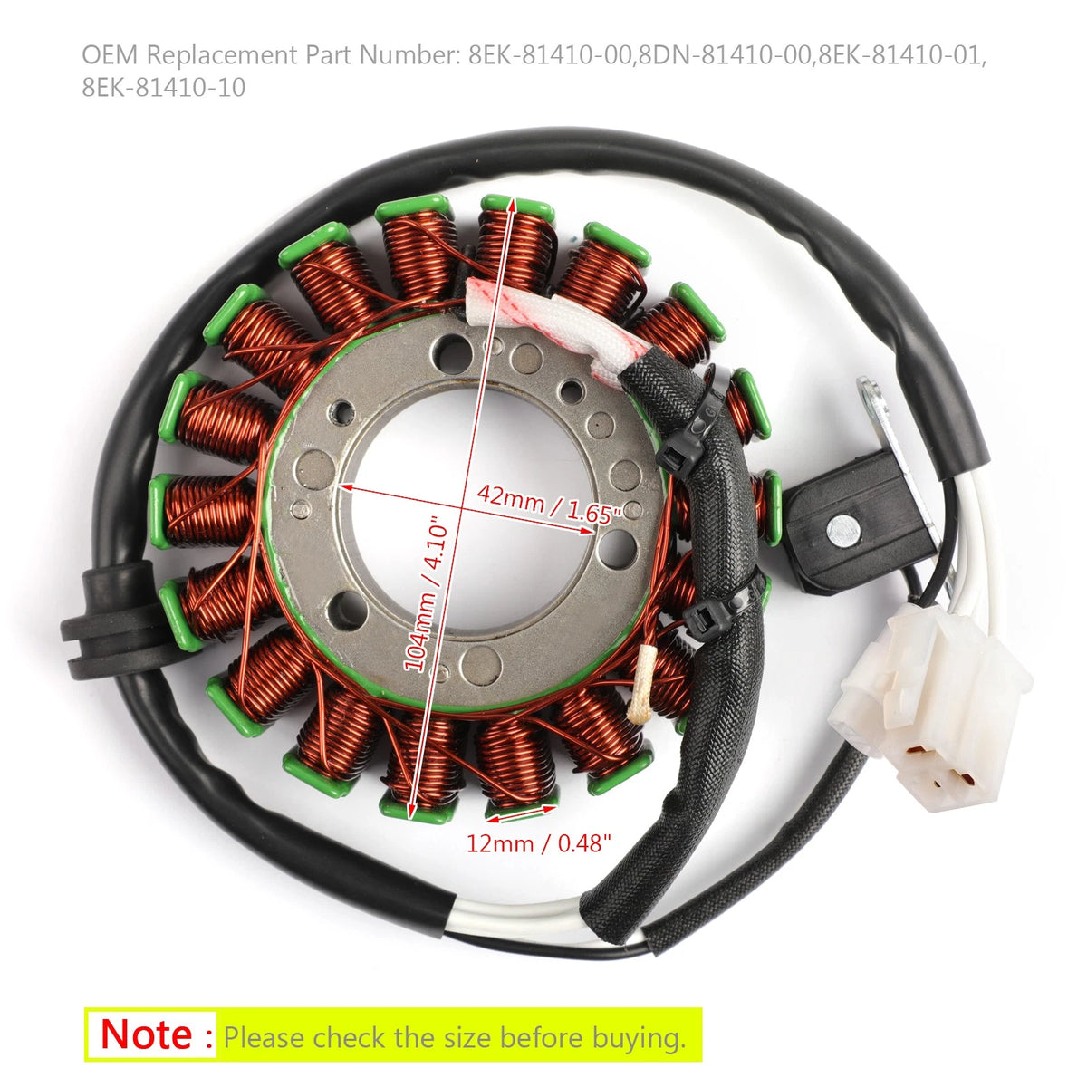 Stator for Yamaha SX 700/SRX700/Venture 700 (2000–2006)