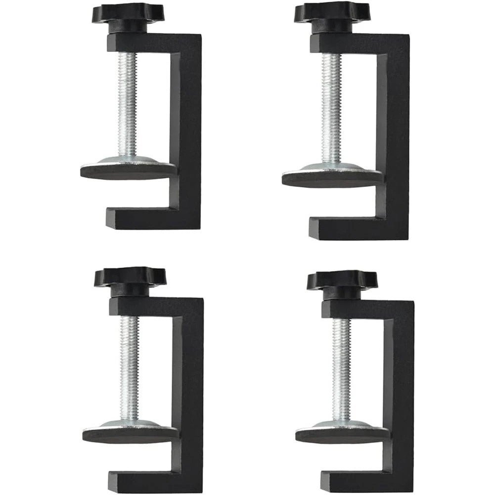 Set of 4 Small Gtype Clamps for Woodworking and Metal Projects