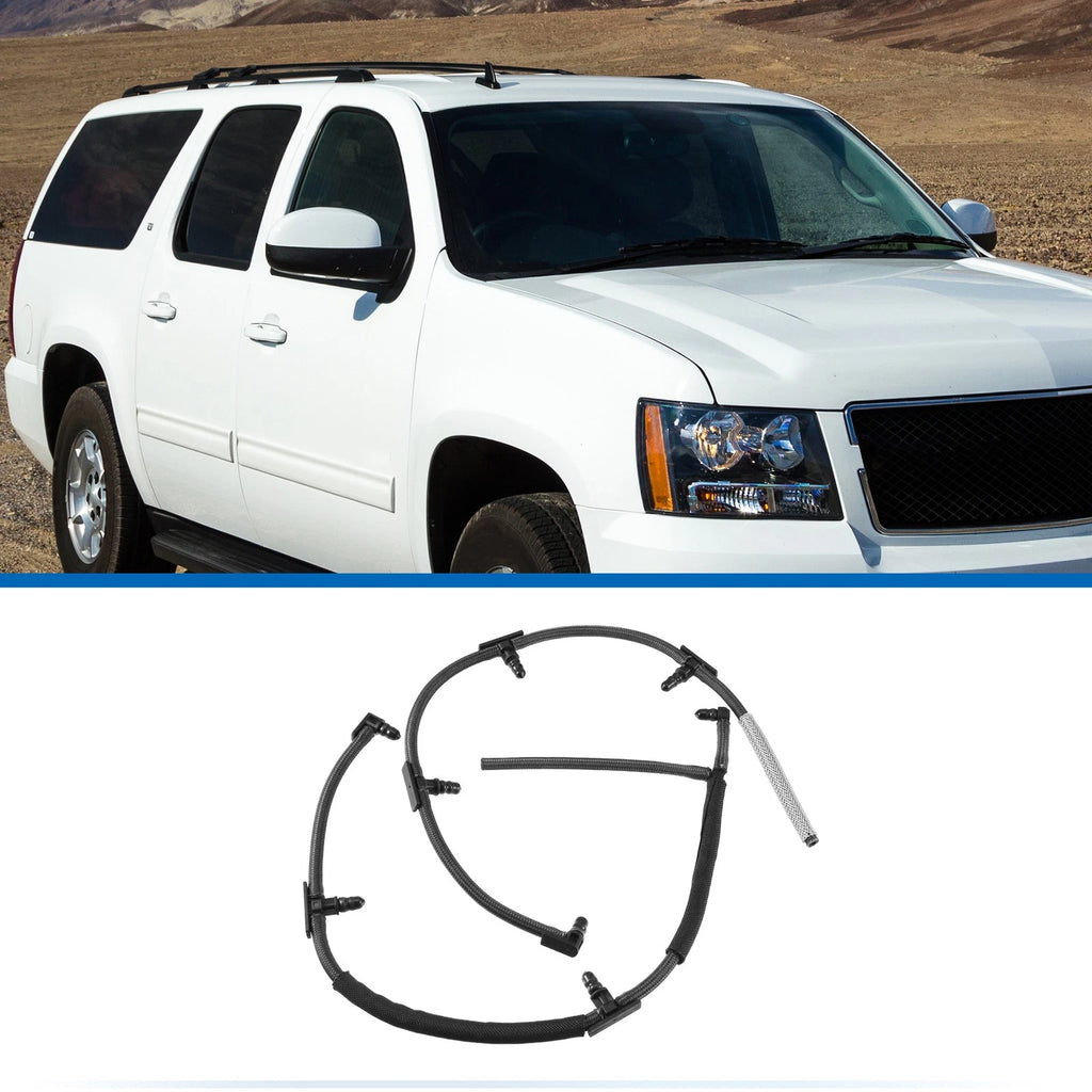 Fuel Injector Return Line Set Left Right for Chevrolet Silverado (2007–2013)