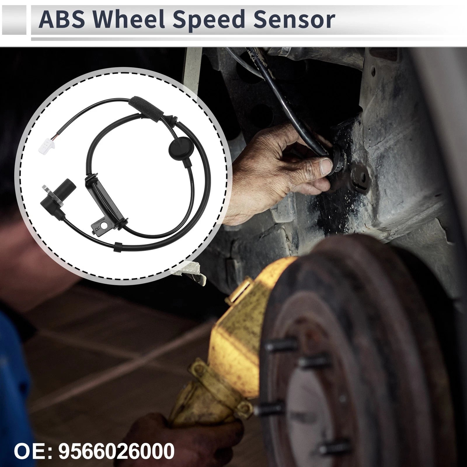 ABS Wheel Speed Sensor Replacement for Hyundai Santa Fe 4WD (2001–2006)