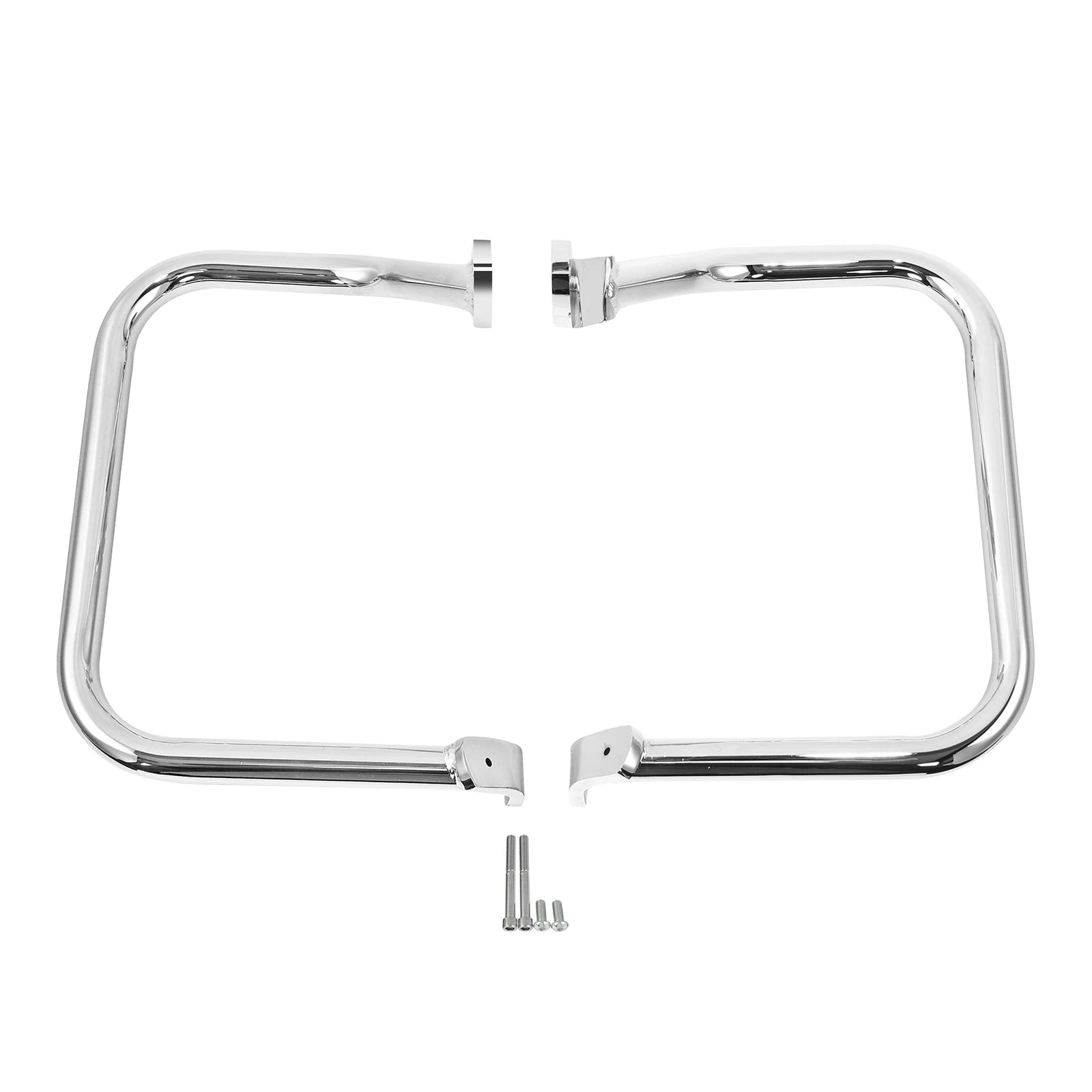 Chrome Saddlebags Guard Rails for Harley Heritage Softail Classic (2000–2017)