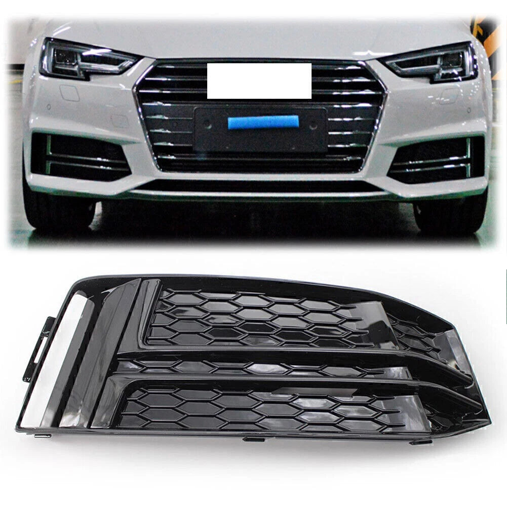 Front Bumper Lower Grille for Audi S4 A4 B9 (2017–2018)