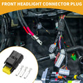 3 Pin Front Headlight Connector Plug for Peugeot