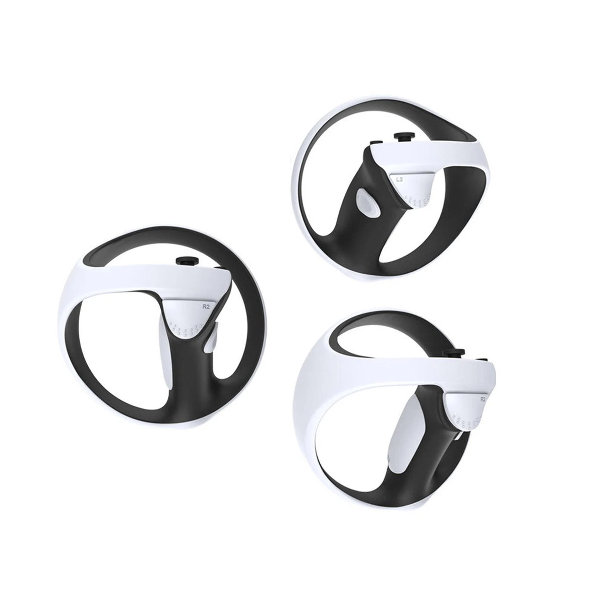 Set of 2 Non-Slip Silicone Grip Button Covers for PS VR2