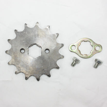 15T 20mm Front Sprocket Cog for PIT PRO Trail Dirt Quad Bike