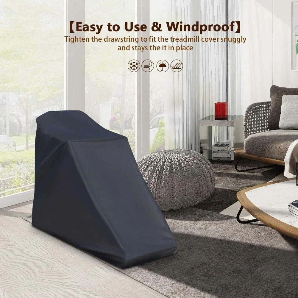 Treadmill Cover for All Models (All-Weather, Double Stitched, Drawstring)
