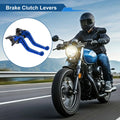 Adjustable Short Brake Clutch Levers for Triumph Trident 660 (2021–2024) - Solid Blue