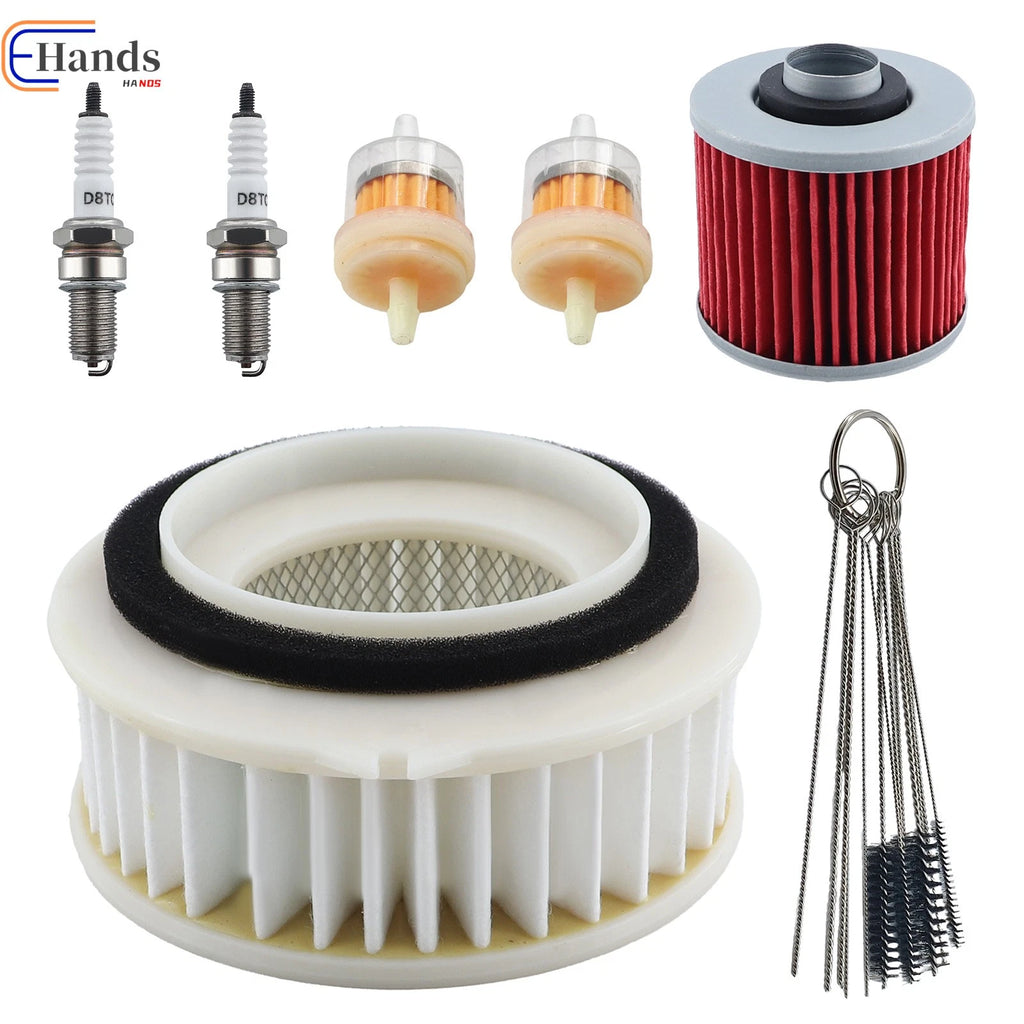 Oil Air Filter Spark Plug for Yamaha XVS650 V-Star 650 (1998–2011)