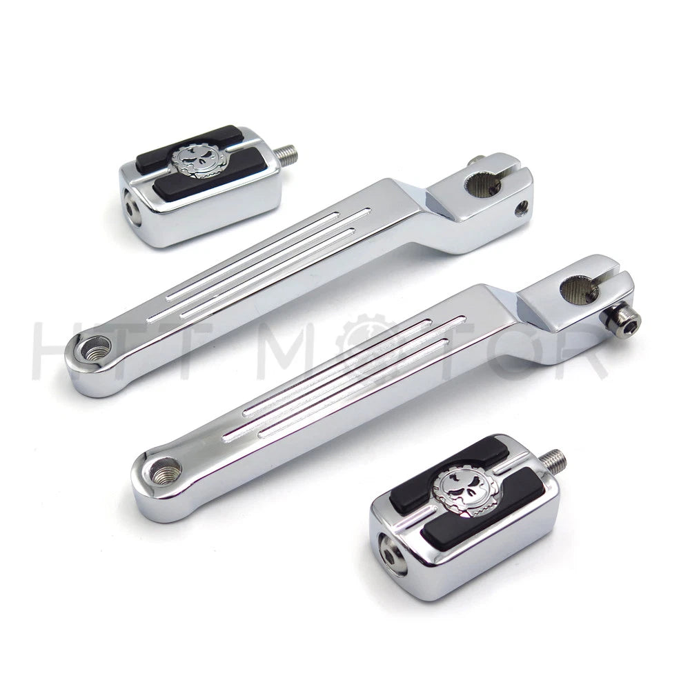 Left Front Rear Shift Lever with Shifter Peg for Harley Softail (1988–2018)