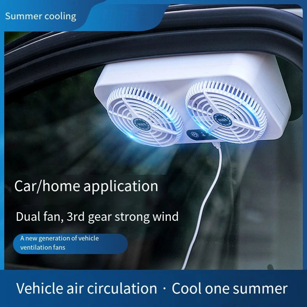 USB Car Exhaust Fan for Enhanced Comfort