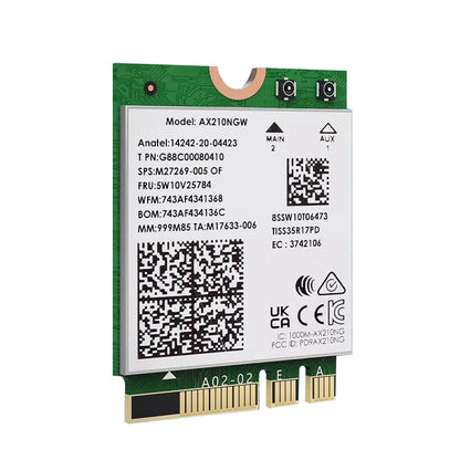 WiFi 6E AX5400 M.2 Module for Compatible Routers (2023)