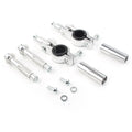 Handlebar Hand Guard Bracket Motorcycle Fit 22mm/28mm Mounting Accessories Set