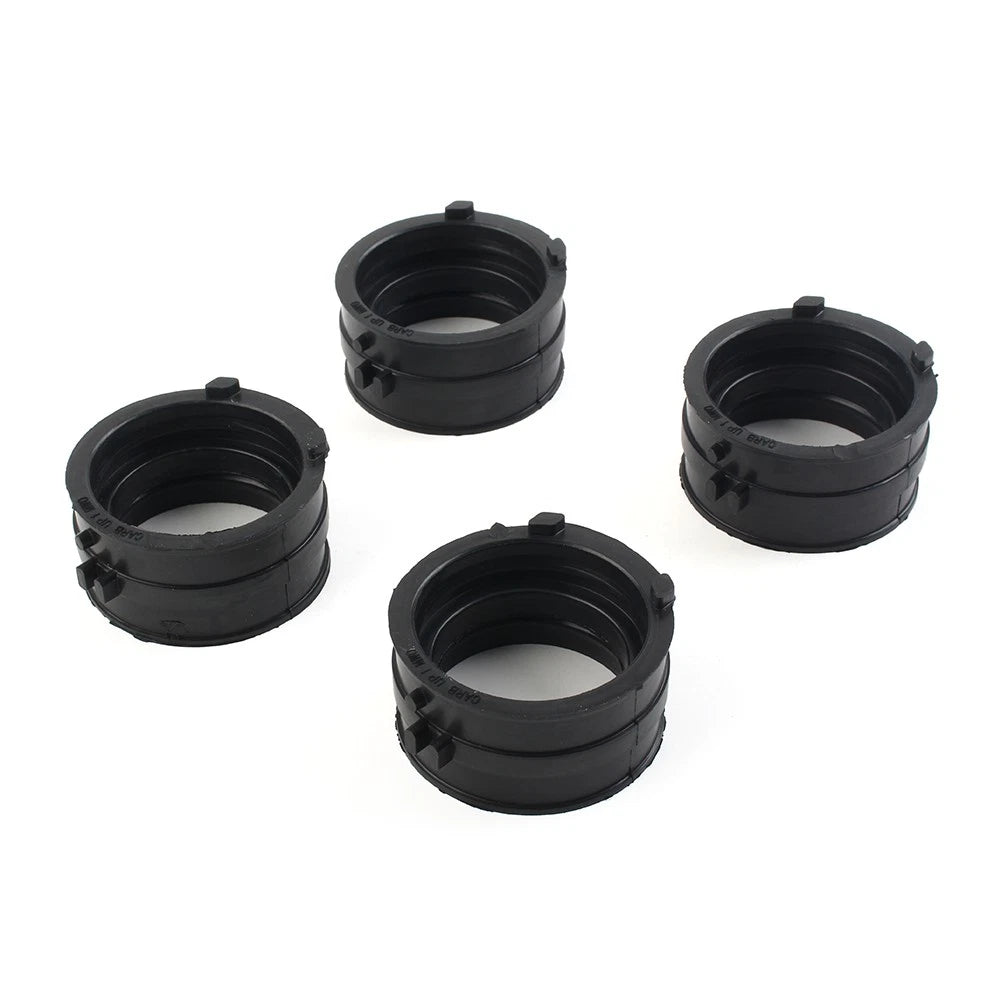 4PCS Intake Manifold Carburetor Boots for Honda CBR900RR (1993–1999)