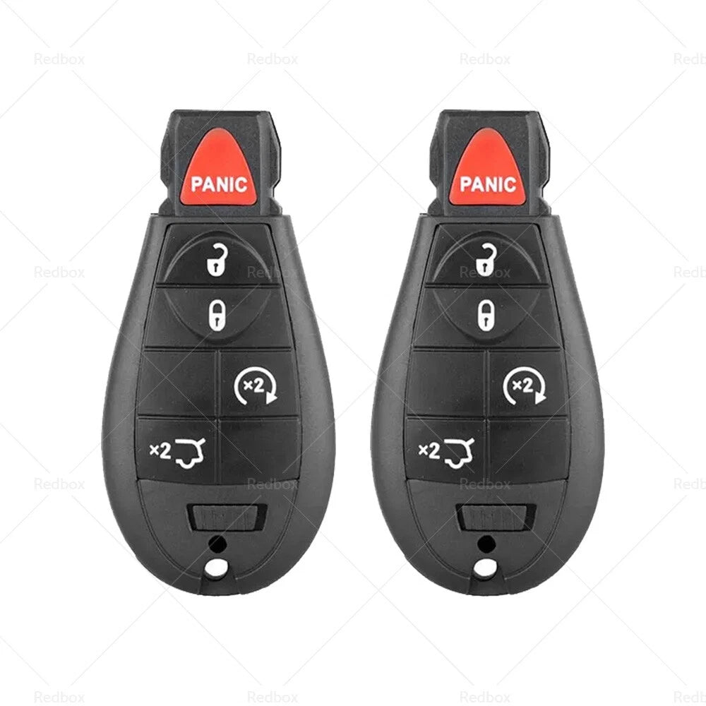 2X Keyless Remote Key Fob Shell for Jeep Grand Cherokee (2008–2012)