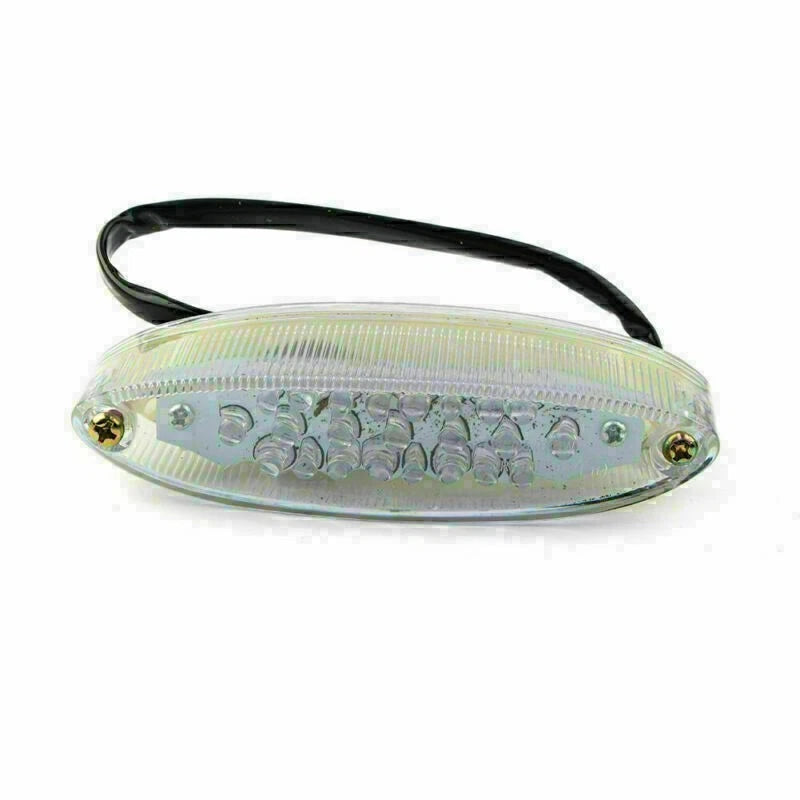 Clear Lens Quad ATV Tail Lights for Universal Motor (LED)