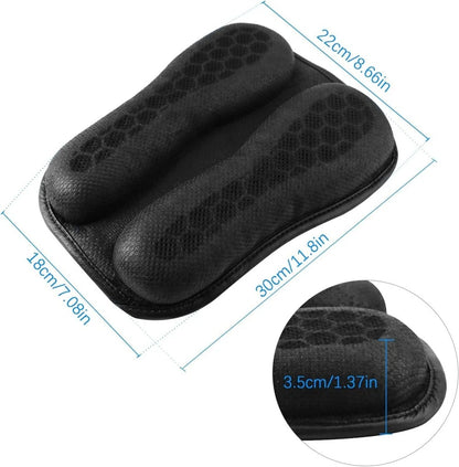 Gel Seat Cushion for Universal Motorcycle (3D Honeycomb Structure)