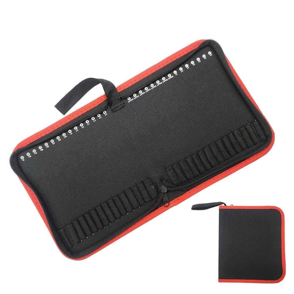 Heavy Duty Oxford Fabric Tool Storage Bag for Drill Bit Set