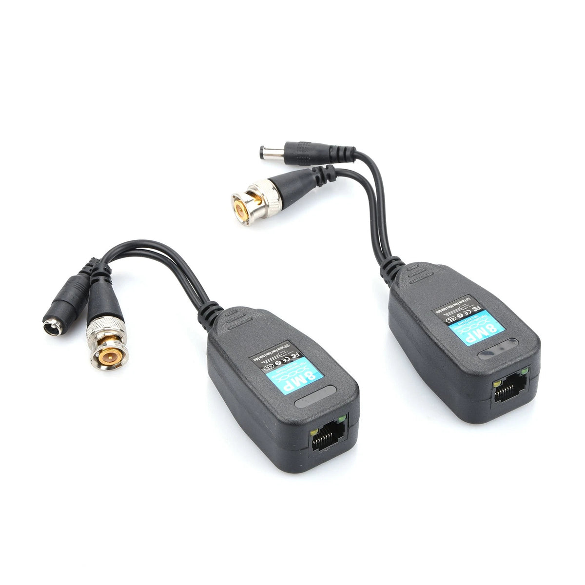 1 Pair Video Data Power Balun Connector for AHD CVI TVI 1080P