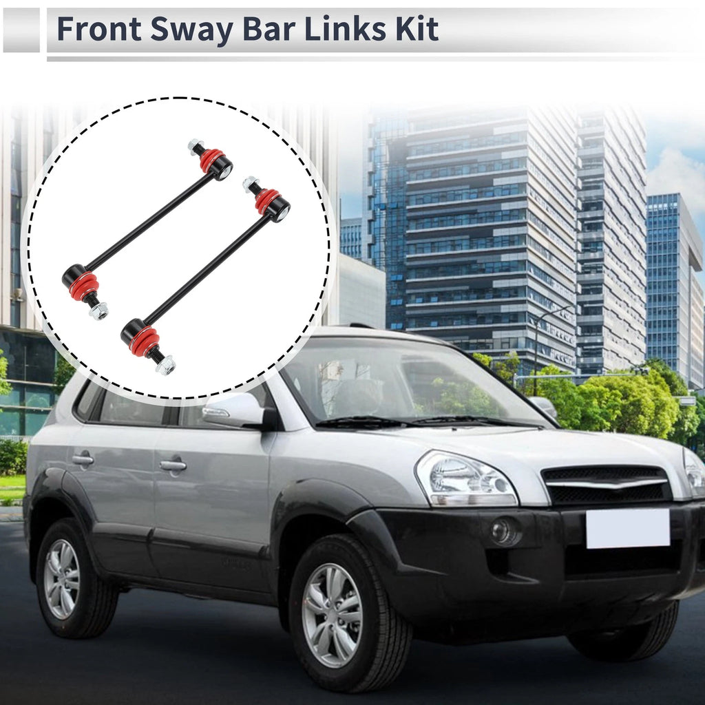 Front Stabilizer Bar Links Replacement for Hyundai Tucson 2005–2009 (2 Pcs)