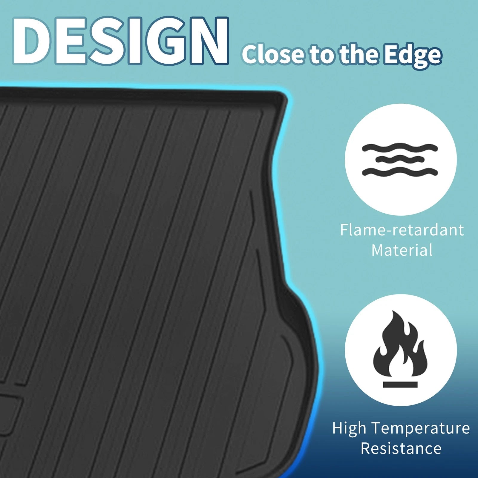Cargo Liner Rear Trunk Mat TPE Replacement for Lexus NX (2022–2024)