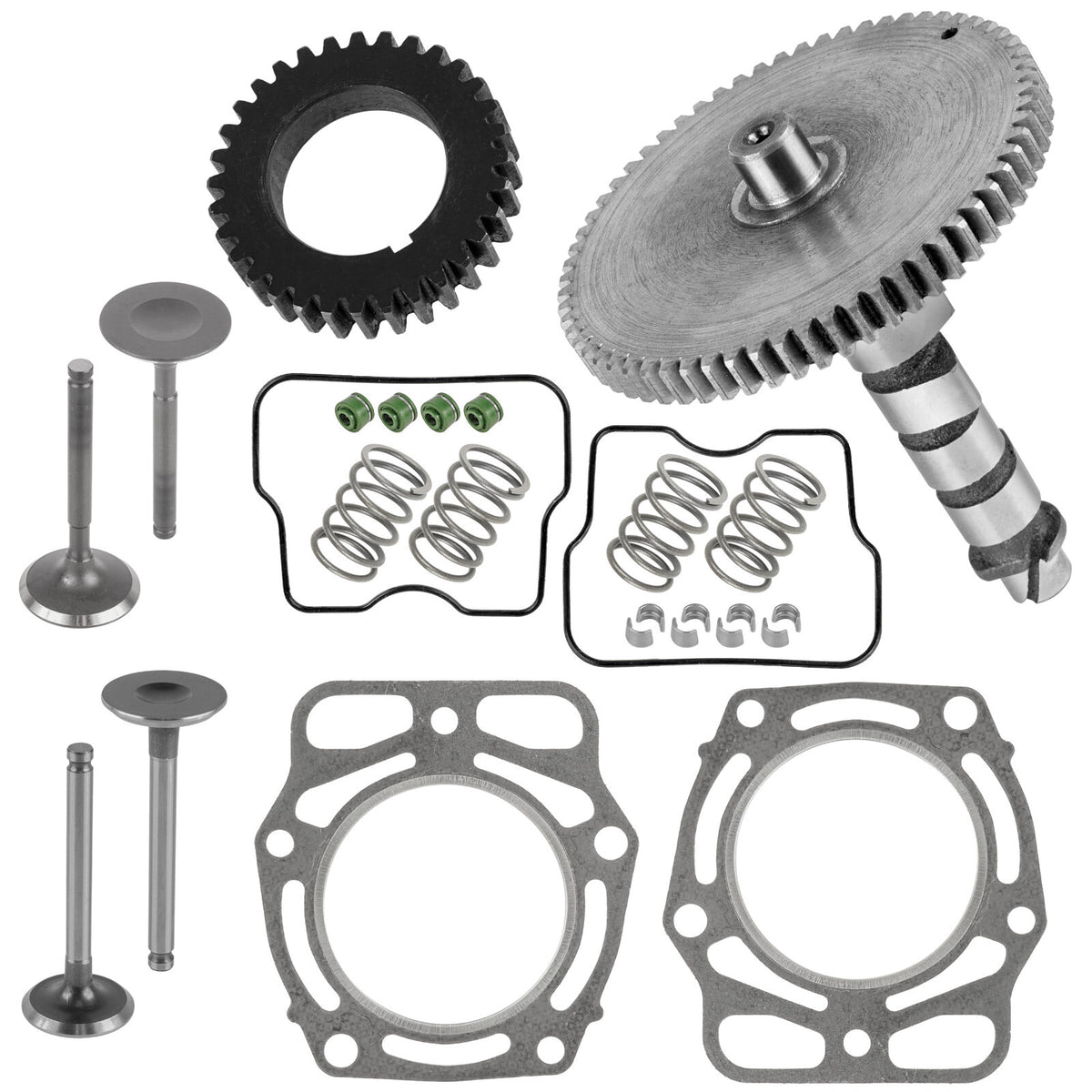 Camshaft Valve Kit Spur Gear Replacement for John Deere X540 (2016–2017)