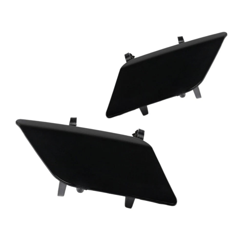2Pcs Headlight Washer Nozzle Jet Covers for Mercedes Benz C-Class W204 (2007–2014)