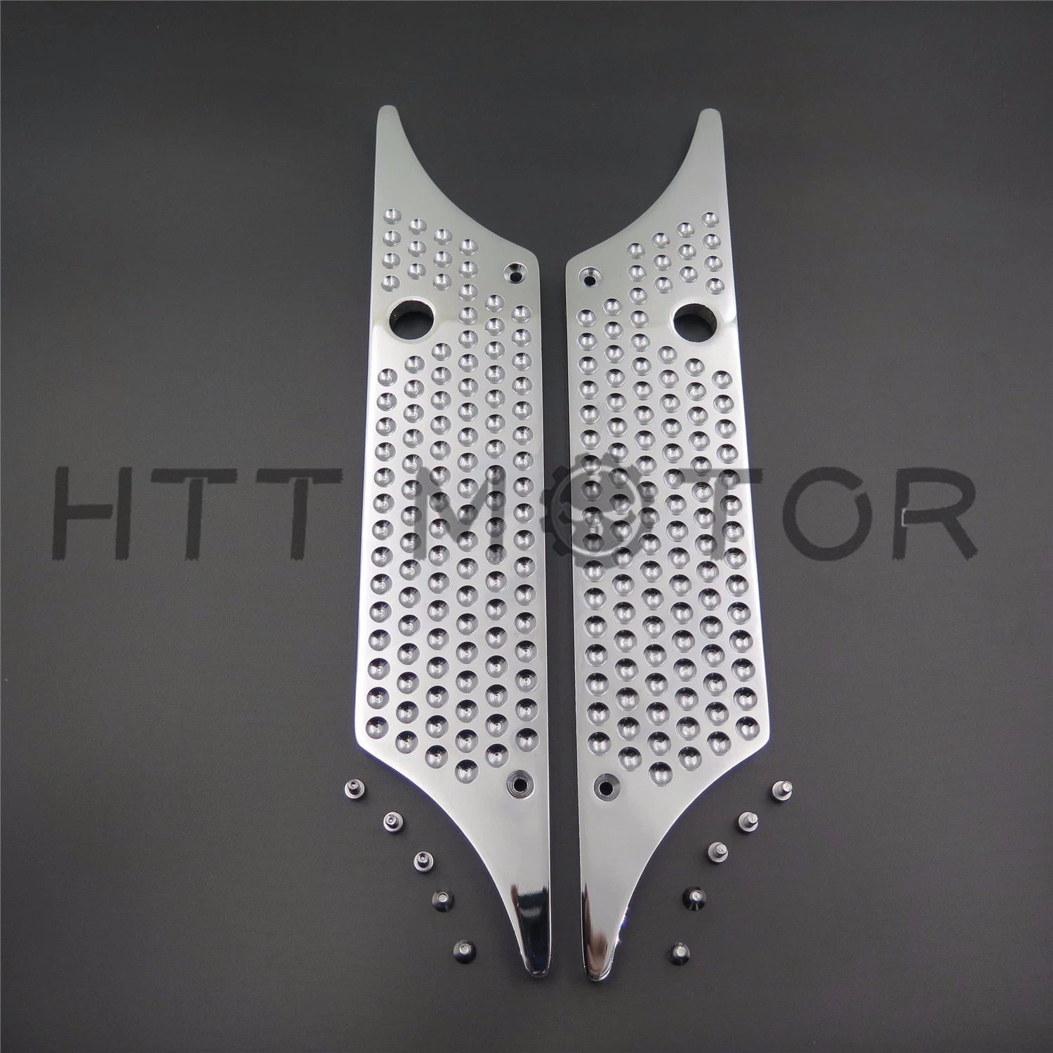 Chrome Billet Saddlebag Latch Cover for Harley Touring Models (1993–2013)