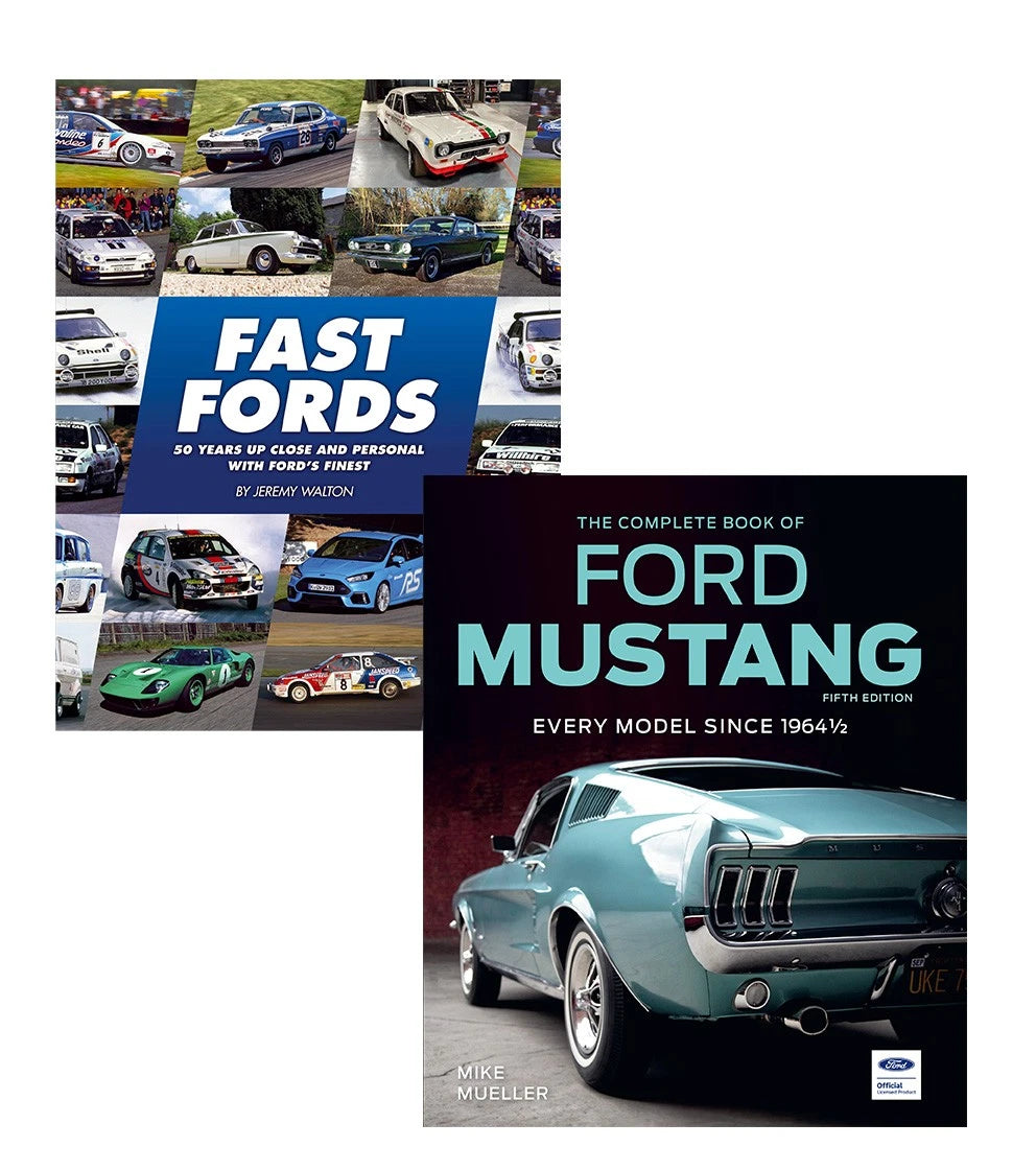 Set of 2 Books for Ford Mustang & Fast Fords