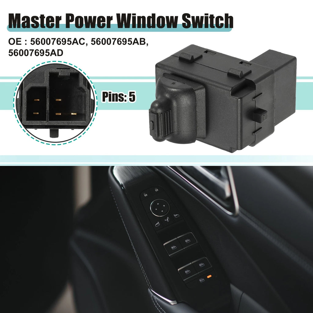 Front Passenger Side Master Power Window Switch for Dodge Dakota (2000–2004)