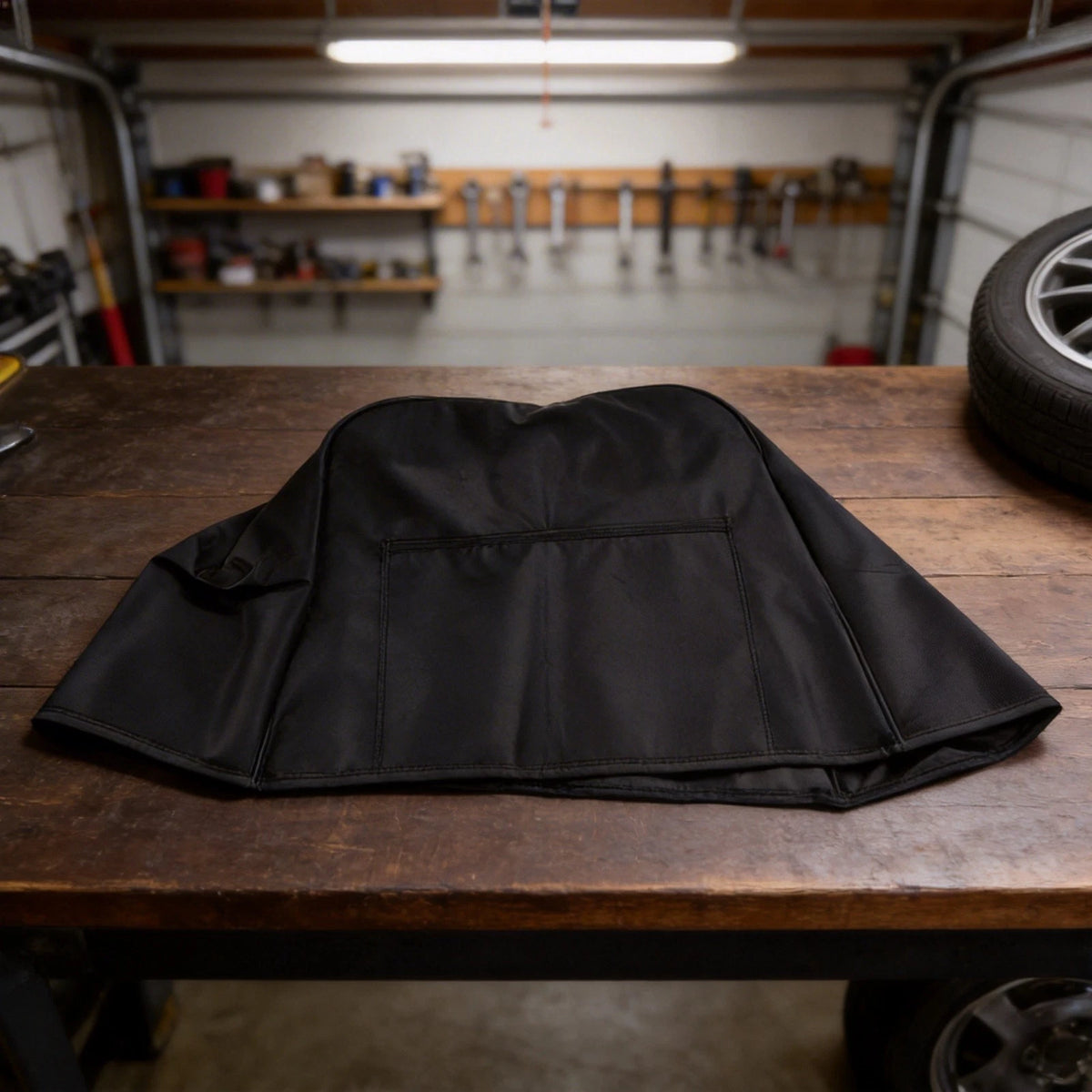 Foldable Black Dust Cover for TM7 Kitchen