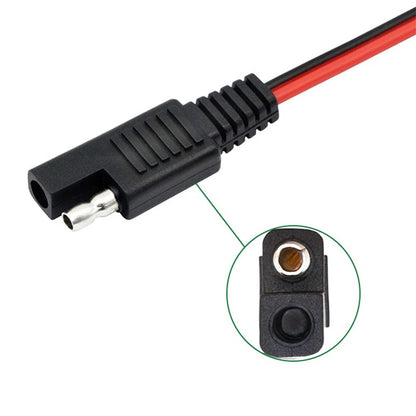 180cm SAE to SAE 14AWG Extension Cord with Switch for Camper Trailer