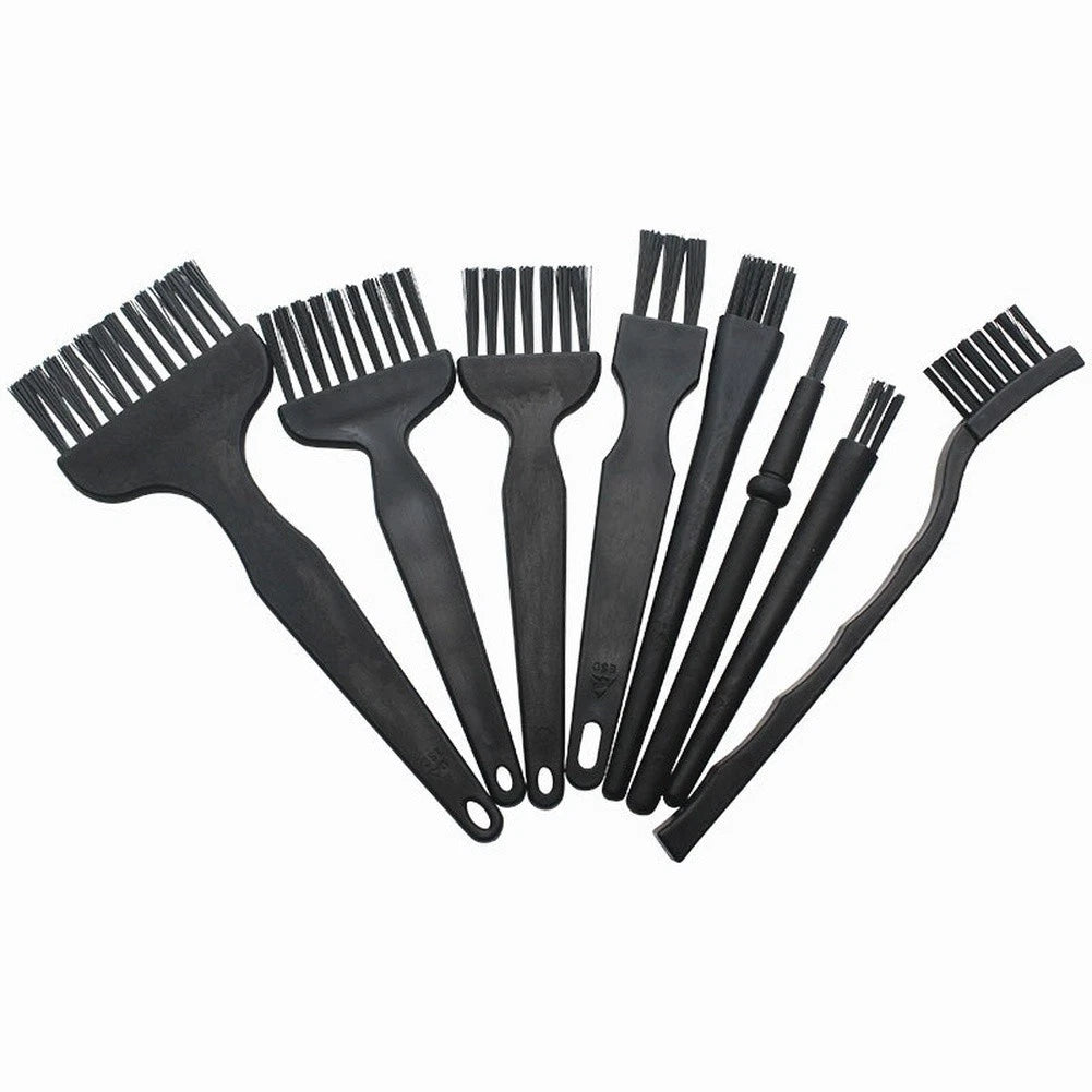 8-Piece Anti Static Brush Set for Keyboard Dust Removal and PCB Cleaning