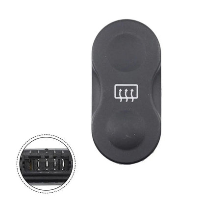 Rear Window Defrost Heater Switch Button for Renault Logan (2008–2021) 6001546145