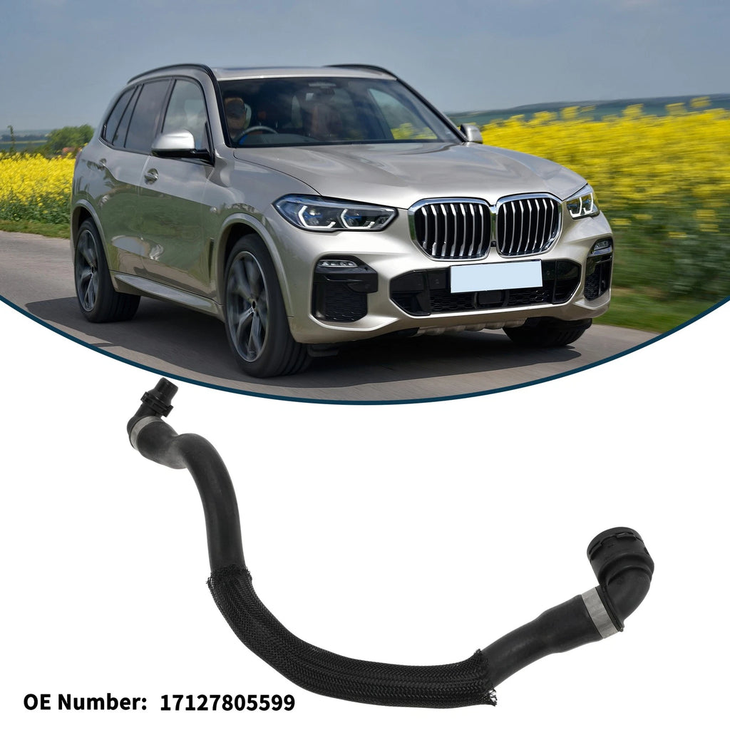 Heater Radiator Hose Replacement for BMW X5 (2013–2018) Black