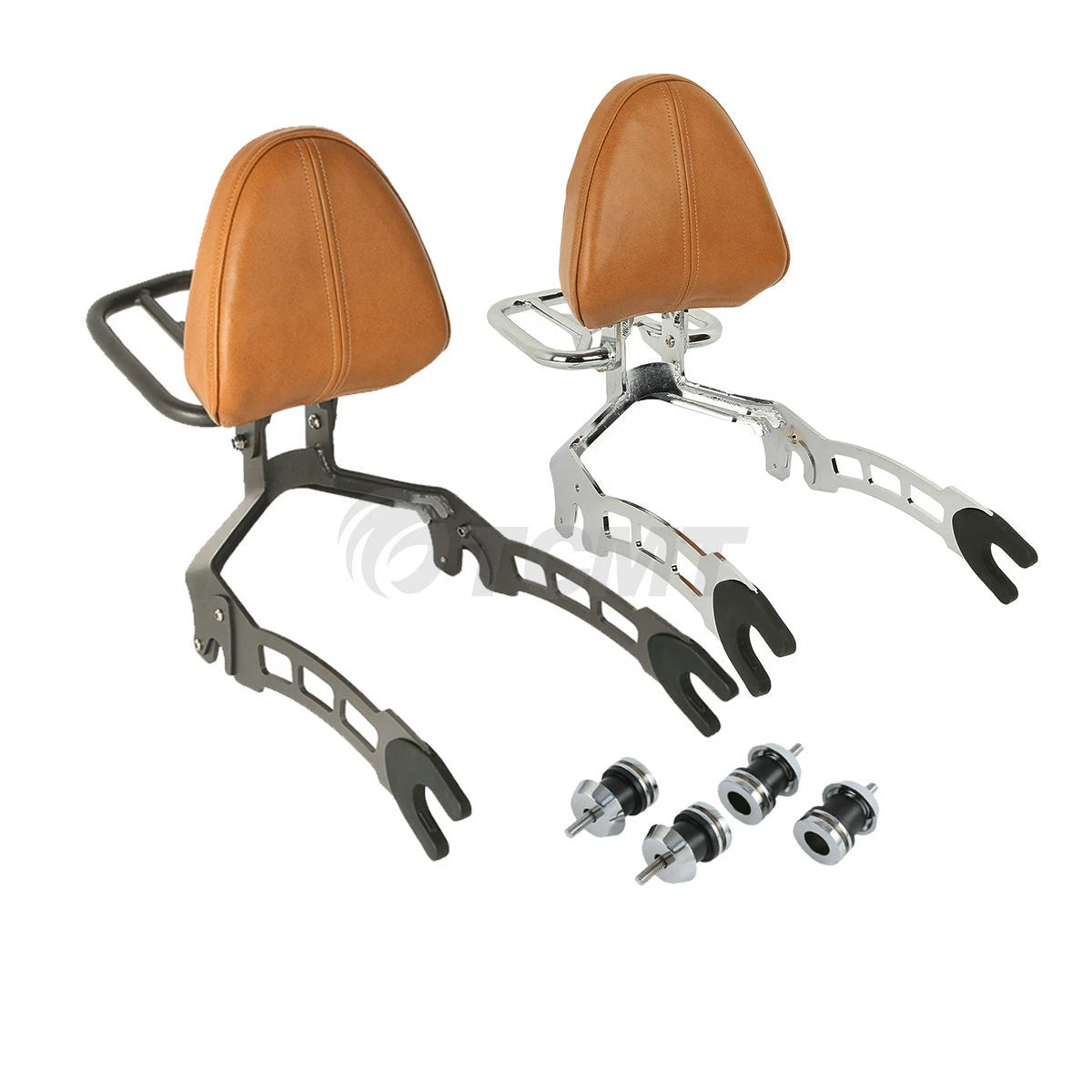 Rear Sissy Bar Backrest Mount Spools for Indian Scout (2015–2024)