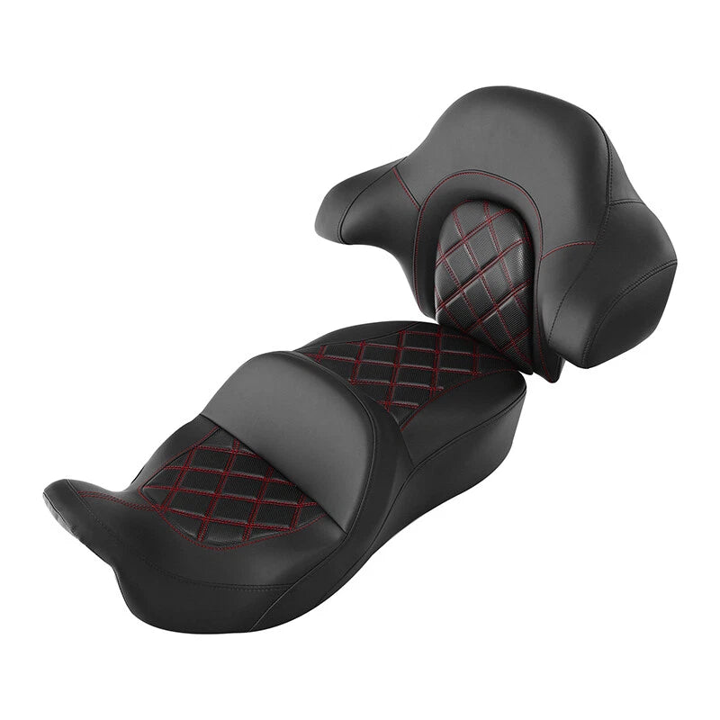 Driver Passenger Seat & Backrest for Harley CVO Road Glide (2014–2023)