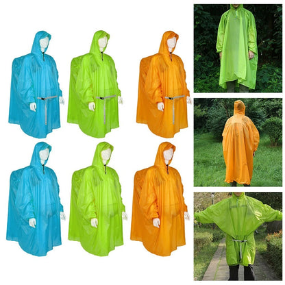 Fishing Ultralight Rain Poncho for Universal Fit (Waterproof)