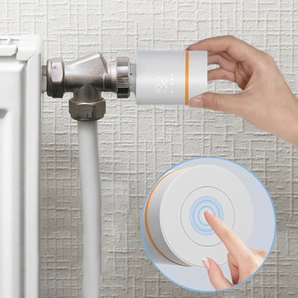 Smart Thermostat for Home Heating Efficiency (Child Lock Feature)