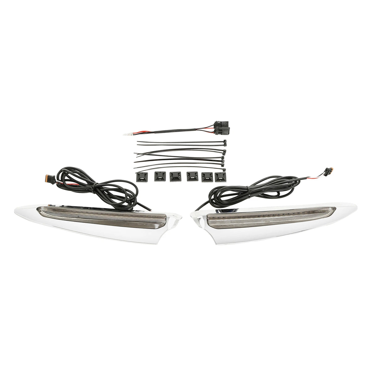 Front Upper Cowl Running Lights Trim for Honda Goldwing GL1800 (2018–2026)