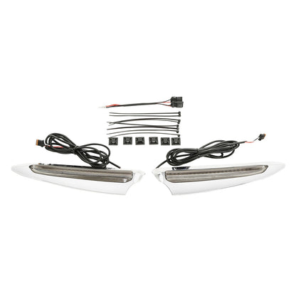 Front Upper Cowl Running Lights Trim for Honda Goldwing GL1800 (2018–2026)