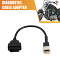 OBD2 Diagnostic Adapter Cable 6 Pin for Motorcycle Universal (2000–2020)