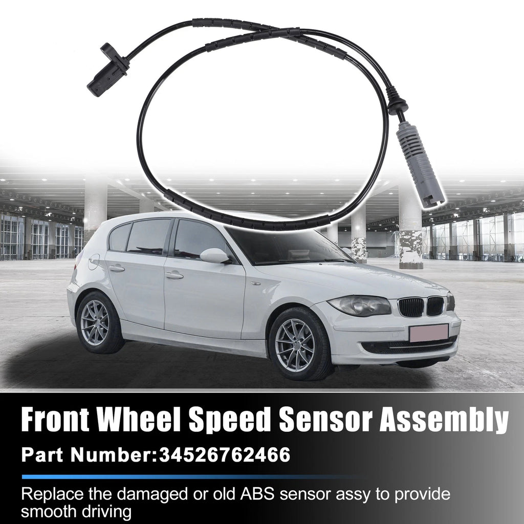 ABS Wheel Speed Sensor Rear Left Right Set for BMW 125i (2008–2015)